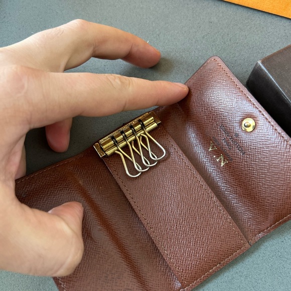 Monogram pocket organizer and key holder - Picture 5 of 9